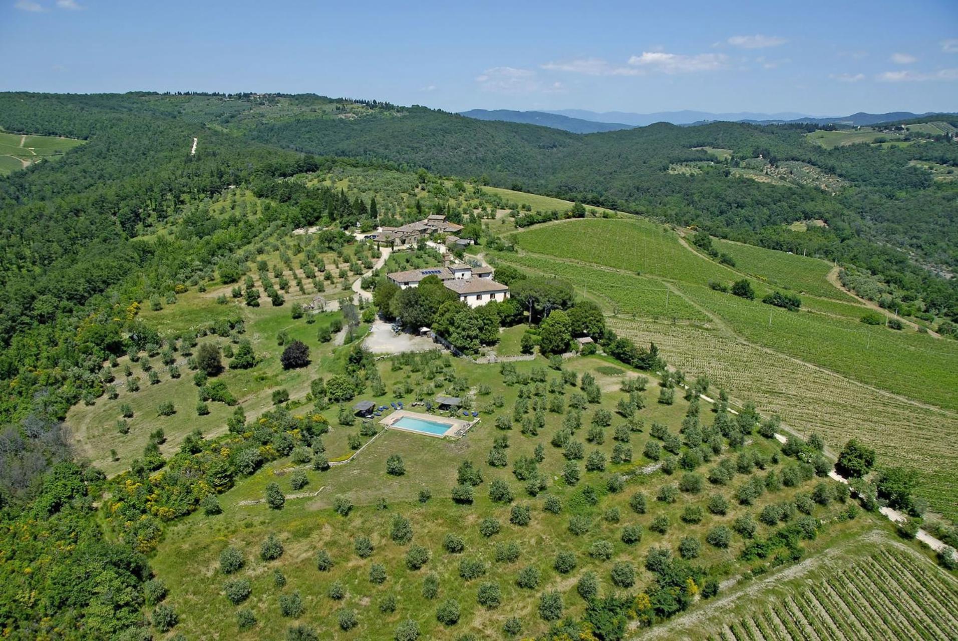 Fattoria Di Rignana Winery Bnb Греве ин Кианти Екстериор снимка